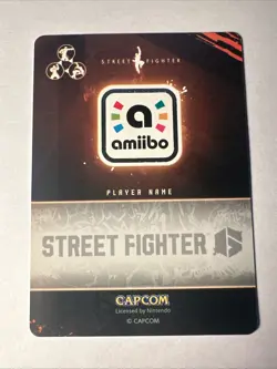 Nintendo Capcom Street Fighter 6 Amiibo Card Series 2 ZANGIEF 047 NM-Mint - Image 2
