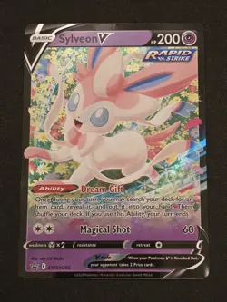 Sylveon V SWSH202 SWSH: Sword & Shield Promo Cards Holo - Image 1