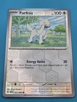 Furfrou 051/064 Sv: Shrouded Fable Reverse Holo - Pokemon Card NM - Image 1