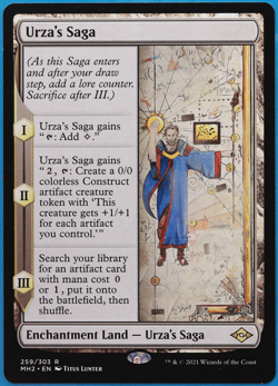 Urza's Saga Modern Horizons 2 MINT Rare MAGIC MTG CARD (ID# 503150) ABUGames - Image 1