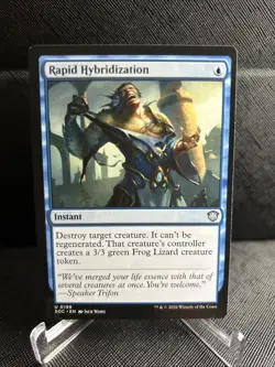 Rapid Hybridization (198) MTG Commander: Secrets of Strixhaven NM - Image 1