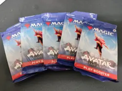 Magic the gathering avatar the last air bender play booster packs (5PACKS) - Image 1