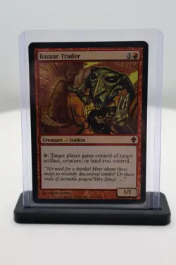 1x Bazaar Trader LP R Worldwake (WWK) MTG Magic the Gathering - Image 1