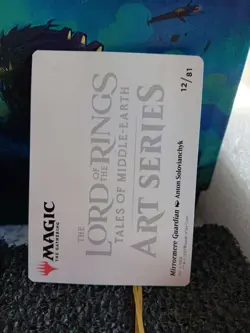 Mirrormere Guardian Art Series: Universes Beyond: Lord Of The Rings Gold Stamped - Image 2