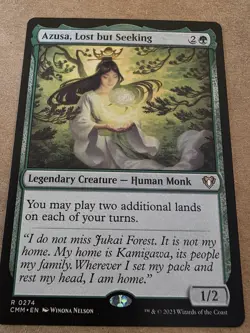 Azusa, Lost but Seeking - Commander Masters Regular - Mtg - Image 1