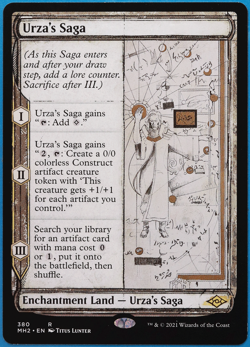 Urza's Saga Modern Horizons 2 MINT Rare MAGIC MTG CARD (ID# 503149) ABUGames - Image 1