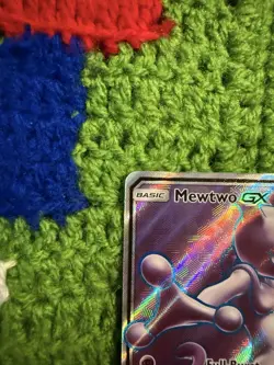 Mewtwo GX 72/73 Shining Legends Ultra Rare Full Art Holo Pokemon Card - Image 2