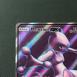 Mewtwo GX 72/73 Shining Legends Ultra Rare Full Art Holo Pokemon Card - Image 2