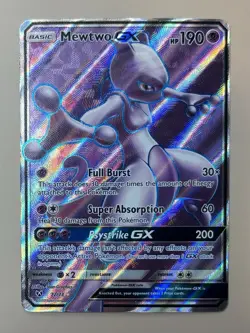 Mewtwo GX 72/73 - Pokemon Shining Legends Full Art Ultra Rare Holo NM🔥🔥 - Image 1