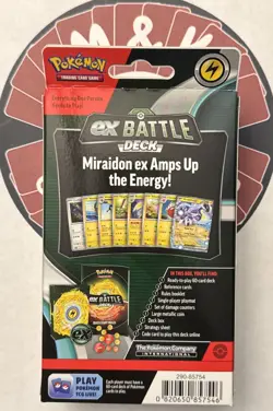 Pokemon TCG Miraidon ex Battle Deck 60 Card Ready-to-Play Theme Deck Sealed - Image 3