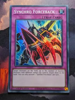 Yu-Gi-Oh! - Synchro Forceback - DUNE-EN085 - Super Rare - 1st Edition - Image 1