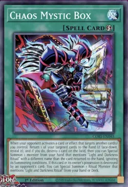 Chaos Mystic Box Chaos Origin Presale 7/3 Yu-Gi-Oh! CORI-EN045 - Image 1