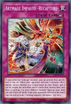 YUGIOH BLZD-EN072 Artmage Impasto -Recapture- Common 1st Edition NM - Image 1
