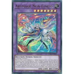 YUGIOH BPRO-EN035 Artmage Non-Finito Ultra Rare 1st Edition NM - Image 1
