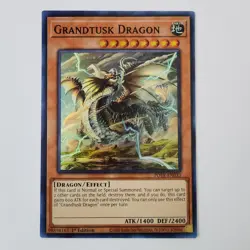 Grandtusk Dragon - POTE-EN033 - Super Rare - NM - 1st ed - Yugioh - Image 1