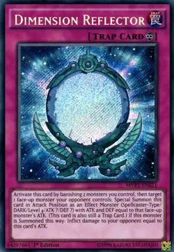 Dimension Reflector - MVP1-ENS21 - NM/VLP - Secret Rare - 1st ed - Yugioh - Image 1
