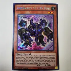 Dark Garnex the Cubic Beast - MVP1-ENS33 - LP - Secret Rare - 1st ed - Yugioh - Image 1