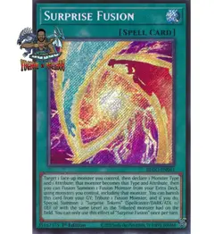 Yugioh! 1x Surprise Fusion BLGG-EN041 Secret Rare 1st Ed NM - Image 1