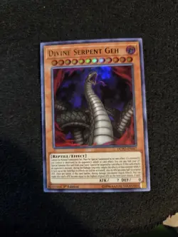 1X NM Divine Serpent Geh - DUPO-EN047 - Ultra Rare 1st Edition Duel Power yugioh - Image 1