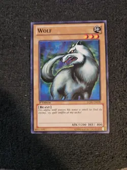 Wolf - LCJW-EN018 Common 1st Edition YuGiOh TCG Card - Image 1