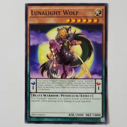 Lunalight Wolf - SHVI-EN012 - NM/VLP - Common - Unlimited - Yugioh - Image 1