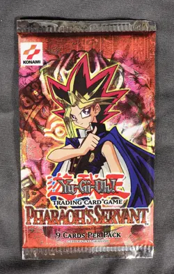 Yu-Gi-Oh! Pharaoh's Servant Unlimited booster pack sealed NEW 101902 - Image 1