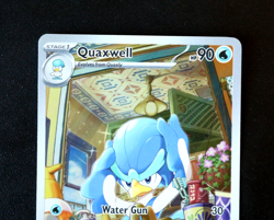 Pokemon Card TCG - Quaxwell 207/193 - Paldea Evolved - Illustration Rare - NM ⭐ - Image 2
