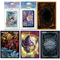 YUGIOH! TRADING CARD SLEEVES (50 PACK) | JAPANESE SMALL SIZE | DECK PROTECTORS - Image 1