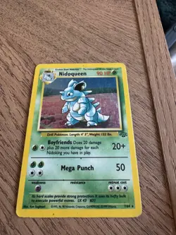Nidoqueen 7/64 | Jungle | WOTC Holo Rare Pokemon Card | HP - Image 1