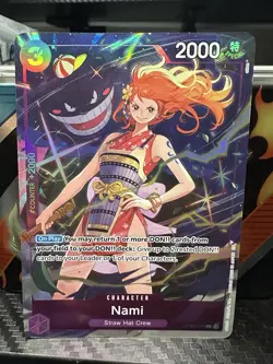 One Piece Nami OP09-070 Alt Art - Premium Card Collection Best Vol. 4 - Image 1