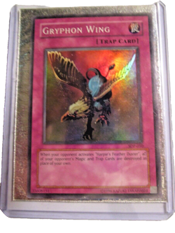 Yugioh card SDP-050 Gryphon Wing - - Image 1
