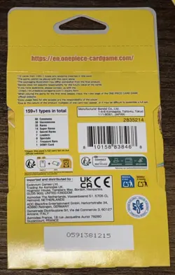 One Piece TCG OP15 EB04 Adventure On Kami’s Island Sleeved Booster New Lot Of 5 - Image 4