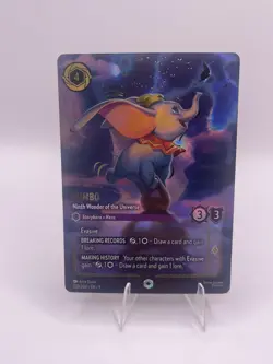 Disney Lorcana: Fabled - Dumbo Ninth Wonder Of The Universe - Enchanted 228/204 - Image 1