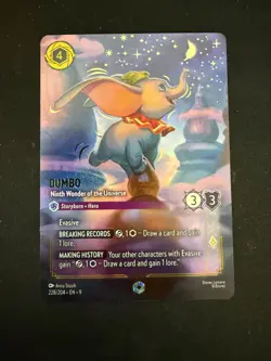 Disney Lorcana: Fabled - Dumbo Ninth Wonder Of The Universe - Enchanted 228/204 - Image 1