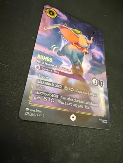 Disney Lorcana: Fabled - Dumbo Ninth Wonder Of The Universe - Enchanted 228/204 - Image 3