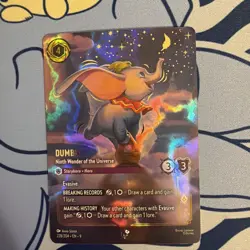 Disney Lorcana: Fabled - Dumbo Ninth Wonder Of The Universe - Enchanted 228/204 - Image 1