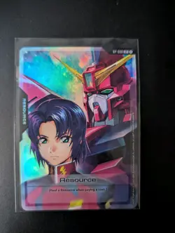Gundam Card Game RP-008 Promo Resource Card - Athrun Zala - Image 1