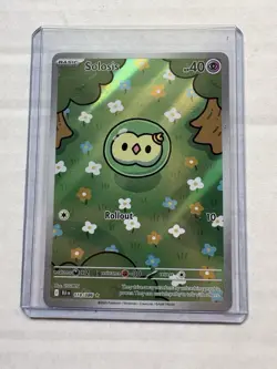 Solosis Black Bolt Illustration Rare English Pokemon TCG Card 118/086 NM - Image 1