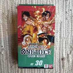 Bandai One Piece Card Game ST-30 Starter Deck EX Luffy & Ace English - Image 1