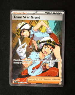 Pokemon Card - Team Star Grunt 242/198 - Scarlet & Violet Base Ultra Rare - NM ⭐ - Image 1