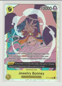 Jewelry Bonney - Super Rare One Piece Card OP13-108 SR - Image 1