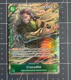 Crocodile Full Art ST30-010 C* Luffy & Ace Starter Deck EX One Piece Card Game - Image 1