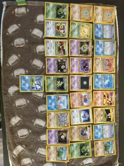 Pokemon WOTC Card Vintage Lot Bulk Common Uncommon Set Neo Genesis Discovery - Image 5
