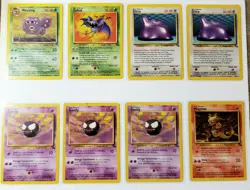 Nintendo Pokemon TCG Fossil Set 42-Card Lot English 1999 - Image 3