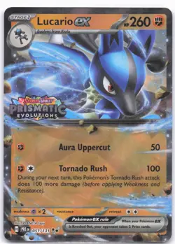 Miscellaneous Cards & Products #051/131 Lucario ex (Prismatic Evolutions Stamp) - Image 1
