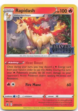 SWSH: Sword & Shield Promo Cards #SWSH270 Rapidash - Image 1