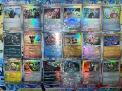 Pokemon TCG Prismatic Evolutions Pokeball 18 Card Lot - All NM - Image 1