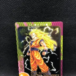 Son Goku 3 Dragon Ball z Character history Card Morinaga 160 Jump Japanese F/S B - Image 3