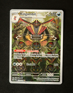 Pokemon Card - Kingambit 220/198 Scarlet & Violet Base Illustration Rare - NM ⭐ - Image 1