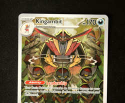 Pokemon Card - Kingambit 220/198 Scarlet & Violet Base Illustration Rare - NM ⭐ - Image 2
